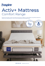 Activ+ Mattress Comfort Range Flyer