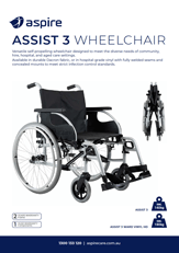 Aspire Assist 3 Wheelchair Flyer