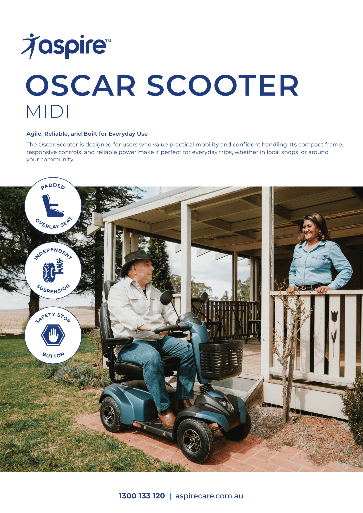 Aspire Oscar Medium Scooter Flyer