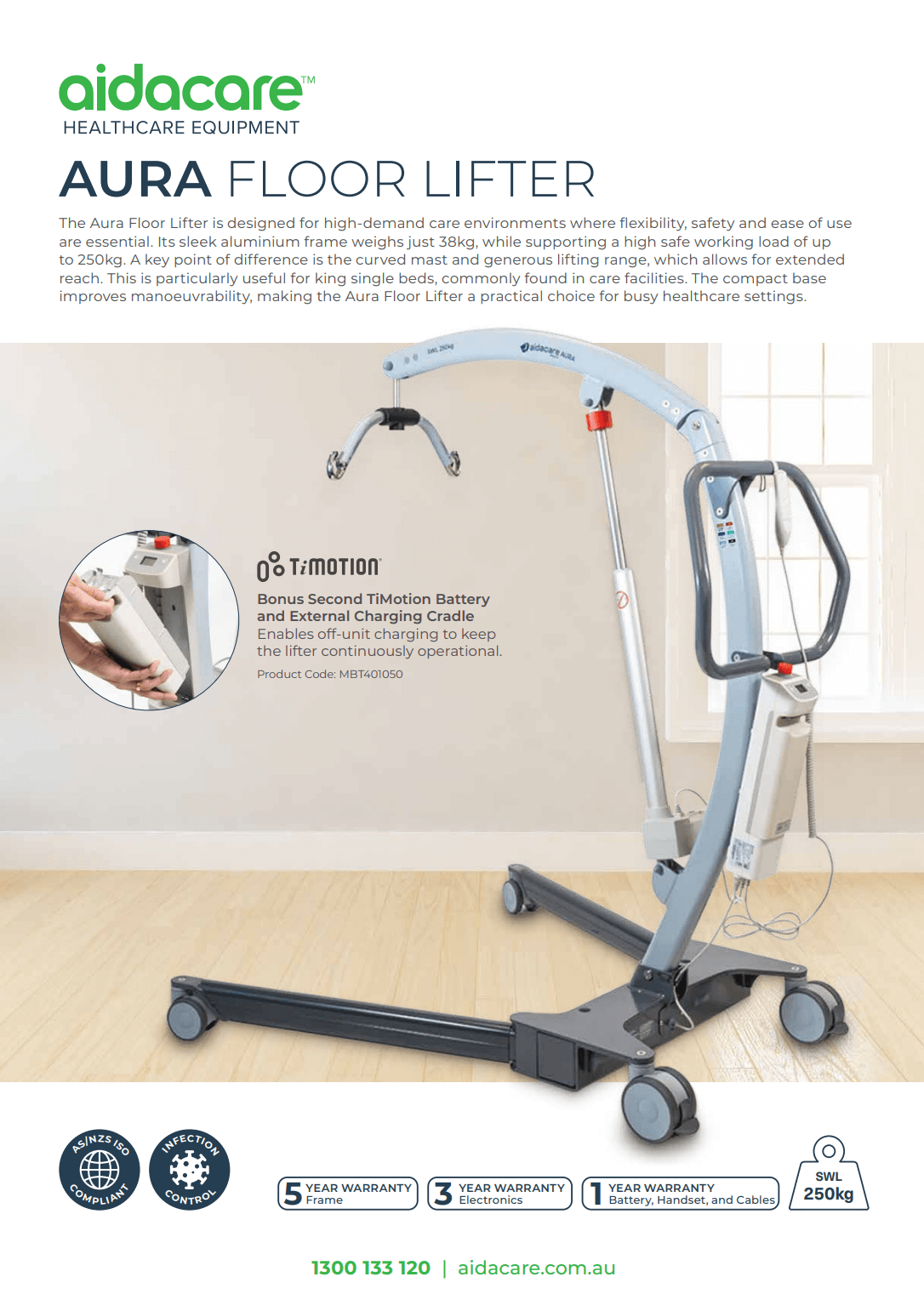 Aura Floor Lifter Flyer