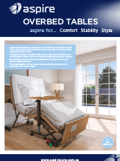 Aspire Overbed Table Brochure