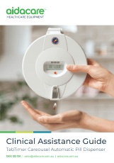 TabTimer Careousel Automatic Pill Dispenser Clinical Assistance Guide