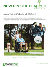 CPAB_Launch_Aspire Vida MG Wheelchair