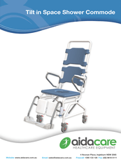 4H415G Tilt In Space Shower Commode