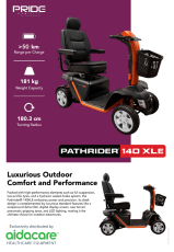 Pride Pathrider 140 XLE Scooter Flyer