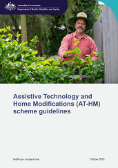 Assistive Technology and Home Modifications scheme guidelines
